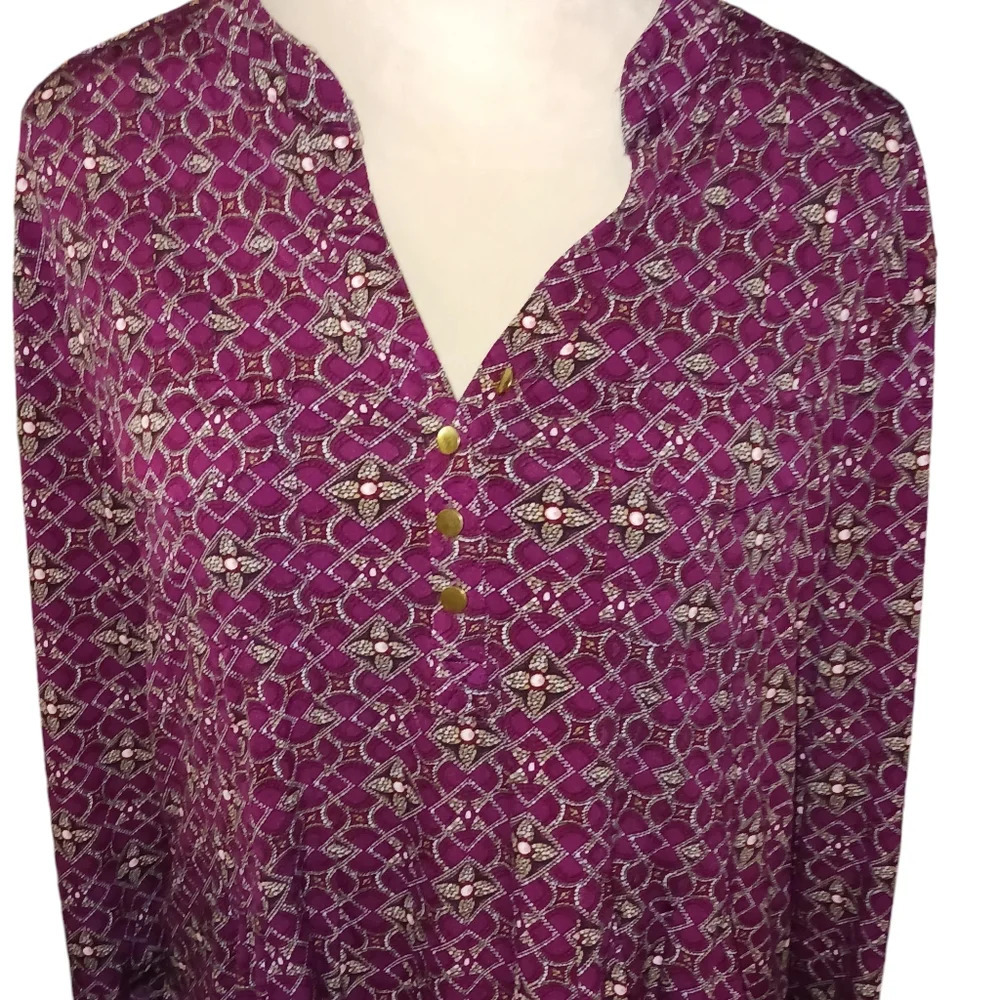 CB Established 1962 Geometric Blouse XL